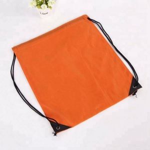 Mochila con Cordón de Poliéster/Nailon, Ecológica, Duradera, Tamaño Estándar, Económica, con Impresión de Logotipo Personalizado, Proveedor Chino, Venta al Por Mayor - Product Image 5
