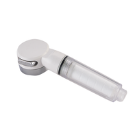 Pomme de douche à main simple et tendance en ABS, économie d'eau, 3 fonctions, filtre en coton PP, accessoire de robinet de salle de bain