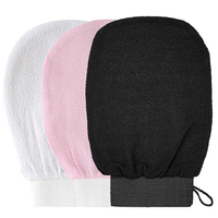 Gant de bain de hammam marocain personnalisé gant exfoliant en soie turque gant exfoliant pour le corps