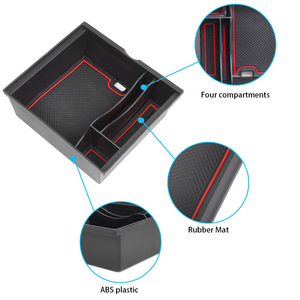Tesla Model 3Y Center Console Organizer Plastic Storage Tray With 4-7 Compartments Waterproof Car <b>Interior</b> <b>Accessory</b> - Product Image 2