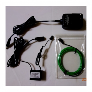 <span class=keywords><strong>Fil</strong></span> EL avec driver AC110V/240V. Contrôle Constant/Flash/Sonore. Multicolore. Pliage et découpe sur mesure. Néon <span class=keywords><strong>Lumineux</strong></span> - Product Image 2