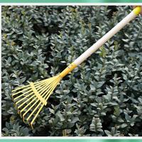Set di attrezzi da giardino per bambini Mini metallo vanga e rastrello Kit per giardinaggio domestico e giochi all'aperto