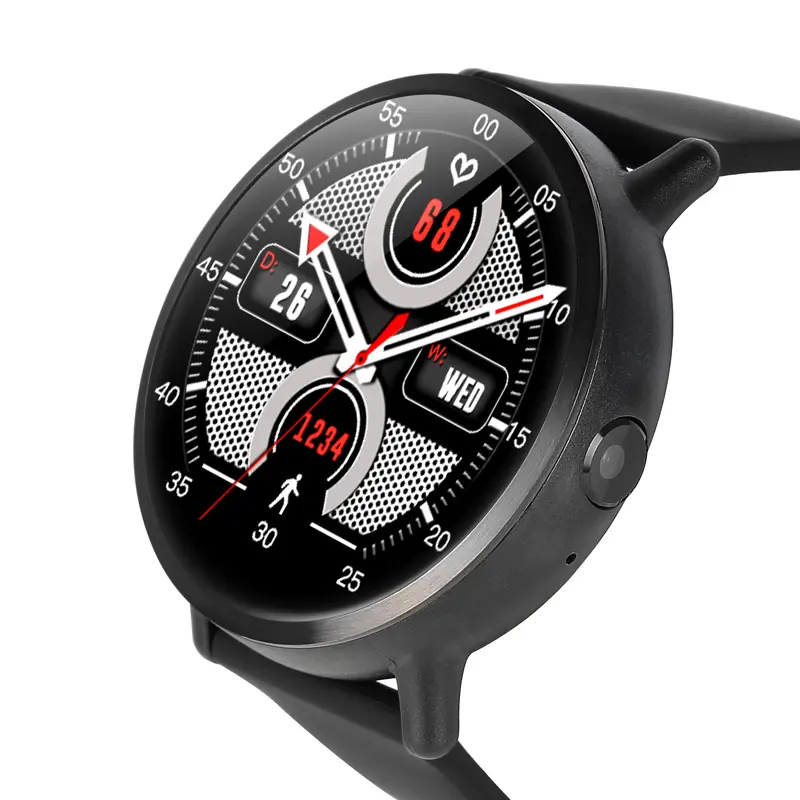 UNIWA นาฬิกาอัจฉริยะ X99ระบบแอนดรอยด์4G,นาฬิกาข้อมือหน้าปัดและอัตราการเต้นของหัวใจกันน้ำได้ IP68