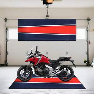 Tapis de moto 78 x 31 pouces, imperméable, antidérapant, robuste, protection du sol de garage pour usage intérieur - Product Image 1