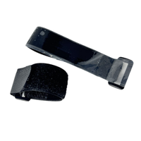 Bande d'adhérence robuste réutilisable réglable coloré dos à dos en nylon antidérapant crochet et boucle sangle attache de câble