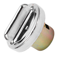 Tapa de tanque de combustible para motocicleta de 30mm, repuesto de acero inoxidable para Honda Helix CN250 Elite CH250