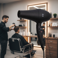 Sèche-cheveux professionnel 2100W portable à moteur AC ionique avec diffuseur pour hôtels, camping-cars et usage commercial – Vente en gros usine