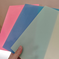Feuille acrylique colorée PMMA, feuille de plastique sur mesure pour découpe laser, décoration