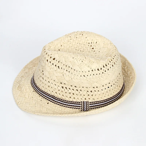 Custom Logo Panama <b>Straw</b> <b>Hat</b> Unisex Adult Beach Sun <b>Hat</b> Striped Ribbon Hand Embroidered Toquilla Material - Product Image 2