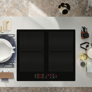 Estufa de inducción 23,22 "Puente eléctrico integrado de zona flexible y estufa negra de 4 elementos en <span class=keywords><strong>total</strong></span> - Product Image 6