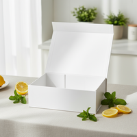 Boîte d'emballage en papier de couleur blanche personnalisée pour l'expédition, boîte d'emballage en carton, boîte en papier ondulé, boîtes cadeaux pour l'expédition