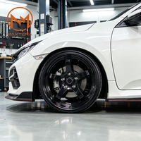 Jantes de voiture de tourisme personnalisées forgées Maxtera, style Beyond R, pour Civic TypeR, Supra, BRZ, WRX STI, GT-R, BMW, Audi, Golf, Tesla, jantes en alliage