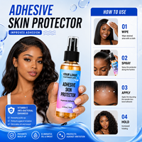 Spray anti-transpirant pour peaux sensibles, protection du cuir chevelu, adhésif cutané, bouclier anti-transpiration et soin du cuir chevelu, marque privée