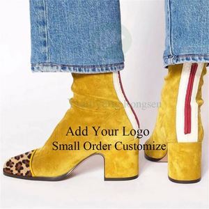 Botines <span class=keywords><strong>de</strong></span> Tacón Alto Hechos a Mano en Cuero, Estilo Gitano, Maximalista, Bohemio, <span class=keywords><strong>Zapatos</strong></span> <span class=keywords><strong>de</strong></span> Mujer - Product Image 4