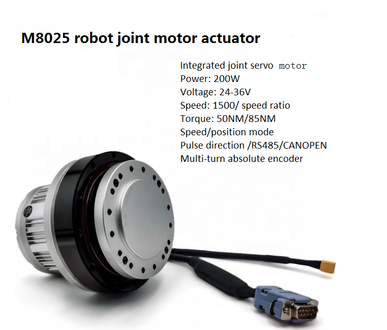 Rotary Motor Electronic Actuators with Harmonic Drive+ Encoder+ ...