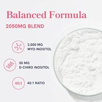 Capsules de Myo & D-Chiro Inositol avec Folate et Vitamine D - Marque privée Bioby OEM - 120 unités |   Complément alimentaire pour le bien-être
