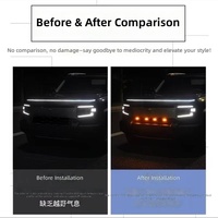 Feux de position LED ambrés pour calandre, ajustement direct pour Deepal G318, lampe LED décorative pour calandre avant, accessoires tout-terrain