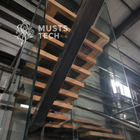 Vente directe d'usine du fabricant, OEM, ODM, approvisionnement en gros, escalier sur mesure