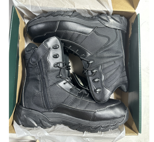 Bottes tactiques sportives légères TSB204 en cuir de vachette suédé marron coyote pour l'été, le désert, le camping et le combat - Product Image 3
