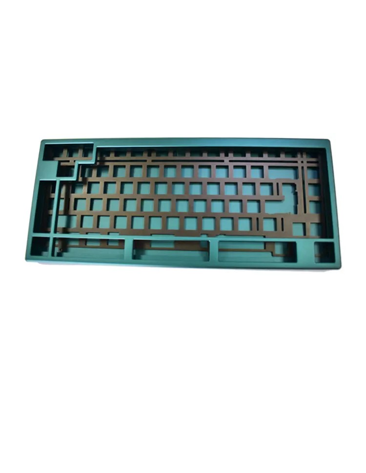 Yecheng OEM Mechanical Anodize CNC Machine Keyboard Universal Frame Keyboardcnc Machining