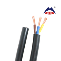 NYMHY 300/300V inti bulat beberapa inti tembaga PVC terisolasi jaket PVC kabel listrik untuk peralatan pasokan daya