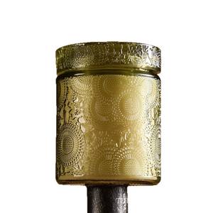 Pot à bougie en verre simple et élégant, bougie parfumée en cire de soja multicolore pour un cadeau d'anniversaire ou de Saint-Valentin - Product Image 1