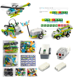 ชุดประกอบหุ่นยนต์ <span class=keywords><strong>WeDo</strong></span> <span class=keywords><strong>2.0</strong></span> จำนวน 280 ชิ้น ผลิตจากวัสดุ ABS คุณภาพสูง ชุดก่อสร้างเพื่อการศึกษาสำหรับเด็ก - Product Image 2