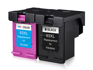 HP 63XL BK (F6U64A) pour DeskJet1110/1115/2130/2135/3630/4650 OfficeJet 3830/3831/3832/3833/3834 <span class=keywords><strong>ENVY</strong></span> <span class=keywords><strong>4520</strong></span> 63 encres - Product Image 6