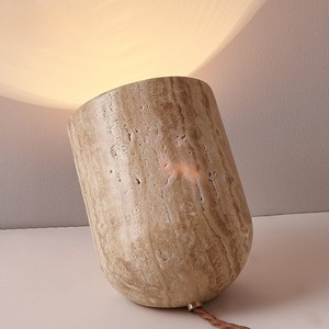 Lámpara de mesa HFshanks Wabi Sabi E27 con interruptor LED, luz decorativa nórdica para sala de estar y dormitorio - Product Image 3