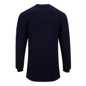 PORTWEST - FR11NARXL Camiseta azul marino de manga larga antiestática resistente a las llamas-EAN 5036108161843 ROPA DE TRABAJO RESISTENTE A LAS LLAMAS - Product Image 2