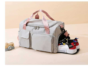 Sac de sport et de voyage grande capacité RTS, idéal pour la gym, le fitness et le yoga, avec compartiment à chaussures – Commande mixte en gros - Product Image 2