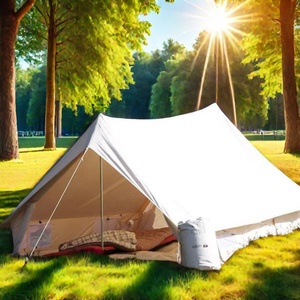Tente <span class=keywords><strong>de</strong></span> scout pour 1 à 2 personnes pour le camping en plein air, tissu en toile <span class=keywords><strong>de</strong></span> coton, durable et portable - Product Image 3