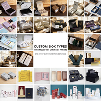 Kotak Hadiah Magnetik Mewah Model Buku Lipat dengan Logo Kustom untuk Parfum, Kosmetik, Perhiasan