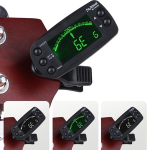 Meldeal Tuner de guitare MT83V, tuner numérique universel à clipser pour guitare, violon, ukulélé avec fonction métronome - Product Image 1