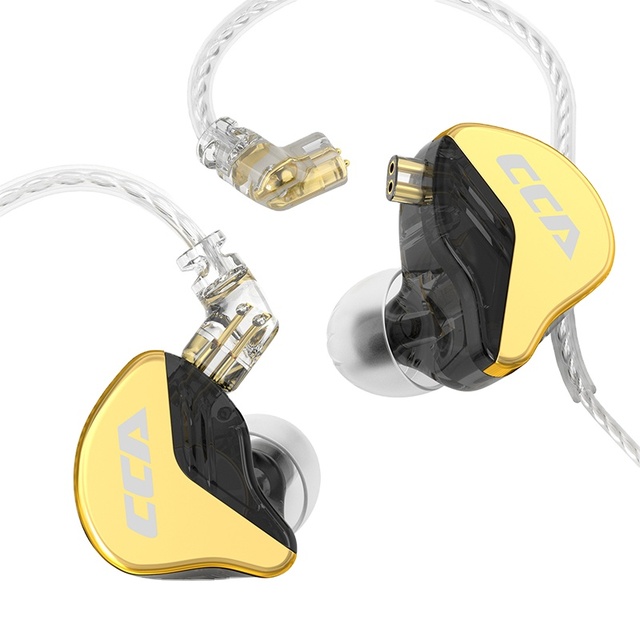 CCA CRA+ In-Ear Wired Earbuds HiFi Headset Monitor Headphones Sport Game Earphones KZ ZEX EDX Pro NRA EDX