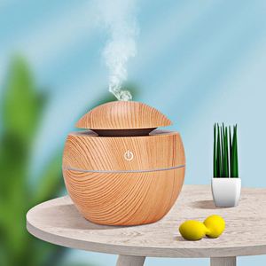 Tốt nhất bán tinh dầu khuếch tán 7 màu LED ánh sáng ban đêm USB hạt gỗ siêu âm Mist Máy tạo độ ẩm cho văn phòng nhà - Product Image 4