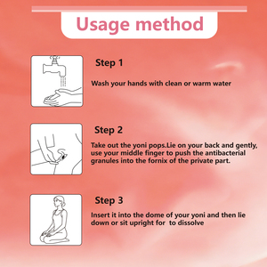 Supositorios Vaginales para el Cuidado Íntimo Femenino, Limpieza, Control de Olores, Ácido Bórico, Píldoras Yoni - Product Image 6