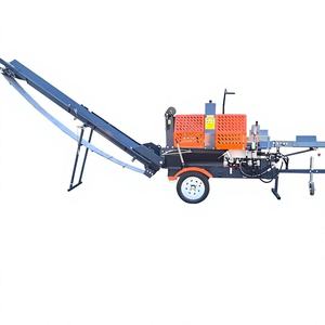 Fendeuse <span class=keywords><strong>de</strong></span> bois électrique 7,5 kW, fendeuse <span class=keywords><strong>de</strong></span> bûches 12 tonnes, machine forestière, fendeuse <span class=keywords><strong>de</strong></span> bois 380 mm avec convoyeur - Product Image 2