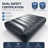 Matelas de sécurité gonflable multifonctionnel et durable pour les projets d'infrastructure en Asie du Sud-Est