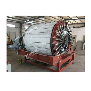 Gold Mining Dewatering Machine Rotary Drum Filter , Rotating Drum Filter
