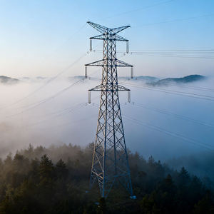Tour électrique en acier robuste avec revêtement galvanisé à chaud pour la construction de lignes de transmission - Product Image 6