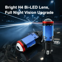 Ampoule LED Vahid Q8 Series H4, lumière blanche 6000K, éclairage LED automobile 12V, étanche IP68, lentille LED, Plug and Play H4 H7 H11