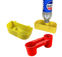Abreuvoir automatique en plastique durable pour oiseaux, pigeons et cailles, bouteille d'eau en plastique, abreuvoir pour pigeons