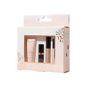 Tùy chỉnh in hộp giấy mỹ phẩm với cửa sổ trong suốt treo bao bì rỗng tấm nhựa Sản phẩm làm đẹp hộp mỹ phẩm - Product Image 2