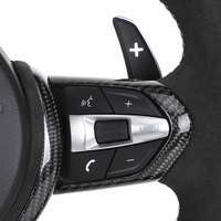 Volant de direction personnalisé avec bandes blanches complètes pour BMW F31 M3 M4 M5 M6 F10 F15 F20 F30 F31 F32 F36 E70 E90