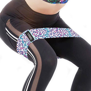 Tập Thể Dục Đào Tạo Tập Thể Dục Không Trượt Đàn Hồi Vòng Tùy Chỉnh Đầy Màu Sắc Mô Hình Heavy Duty Hip Glute Vải Kháng Tập Thể Dục <span class=keywords><strong>Bands</strong></span> - Product Image 5