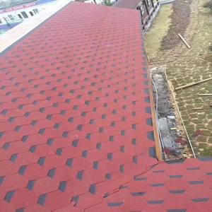 Giá Rẻ Giá lợp vật liệu chống thấm nước 260 mét đầy màu sắc sợi thủy tinh moscia loại nhựa đường bệnh zona - Product Image 5