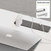Ensemble de chaises de bureau BGZ-211X avec cloisons et postes de travail, en PVC, gestion des câbles, design simple et moderne