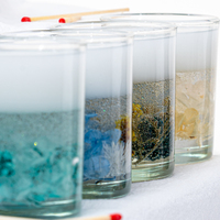 Luxury Gel Candles Gift Packaging Champagne Scented Jelly Aromatherapy Candles