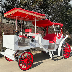 Fabricante Chino de Carruajes de Caballos de Lujo, Carruaje Real para Bodas Estilo Cenicienta - Product Image 1